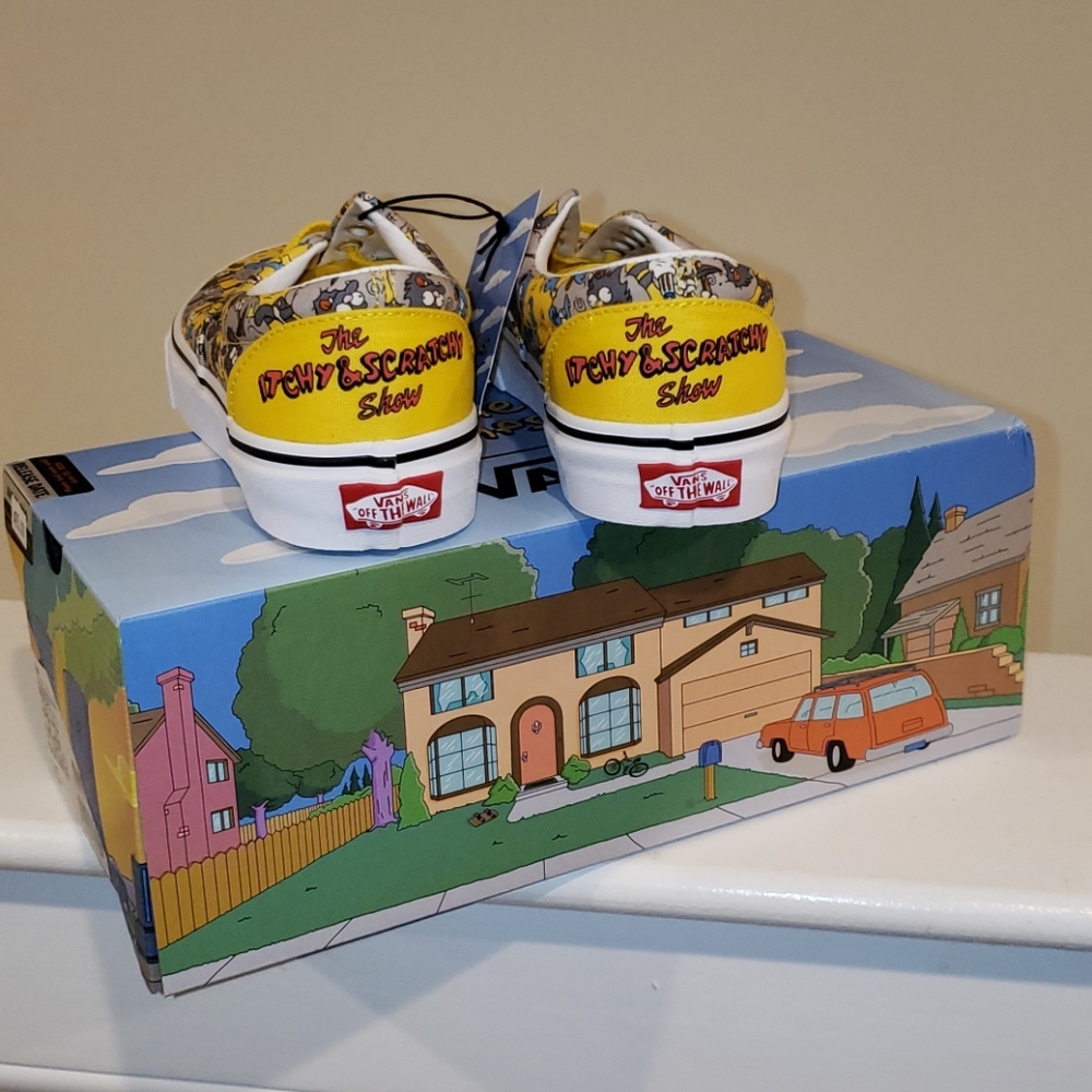 Mens Vans Era (The Simpsons)itchysctchy size 5.5 - Picture 3 of 8